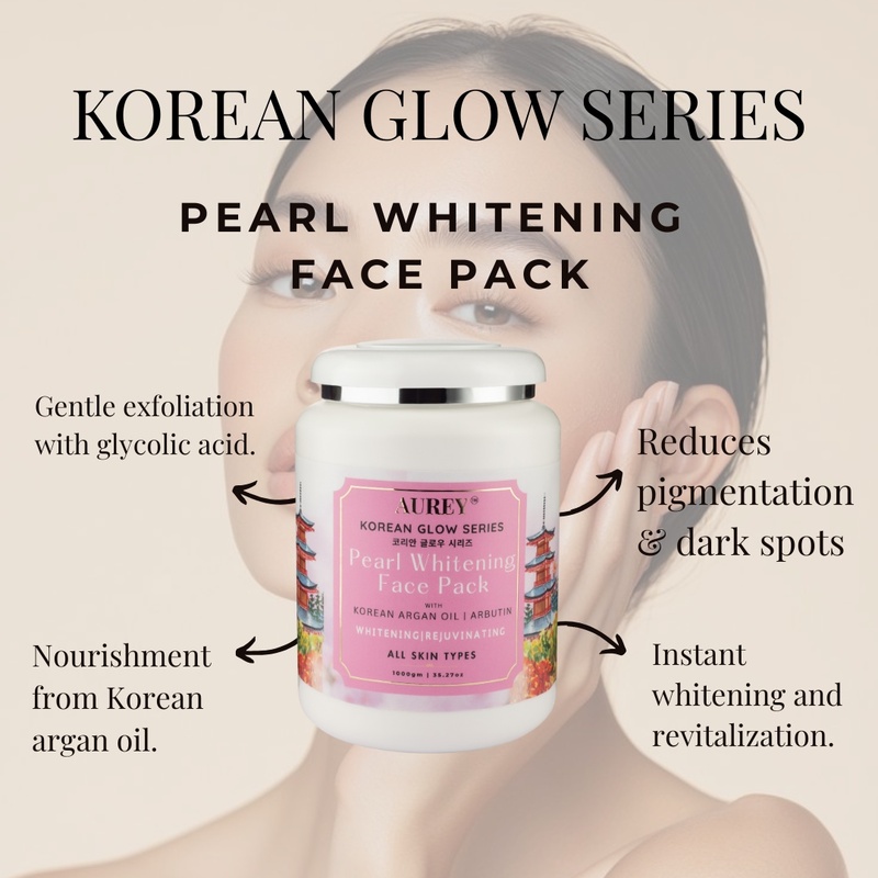 Aurey Korean Pearl Whitening Face Pack 1Kg