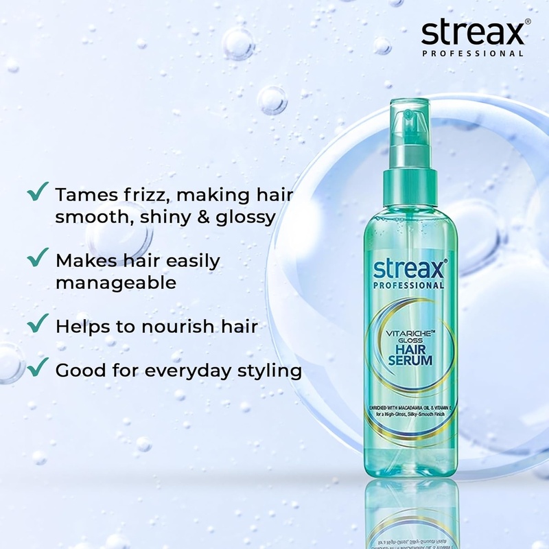 Streax Vitariche Gloss Hair Serum  115 ml