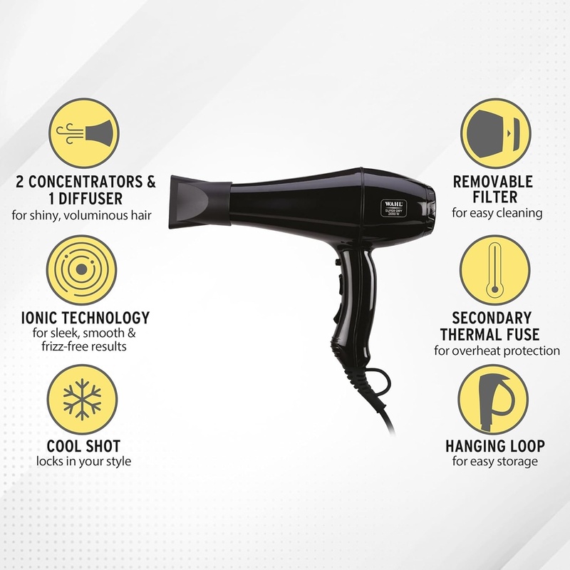 Wahl Professional Hair Dryer 2000 watt