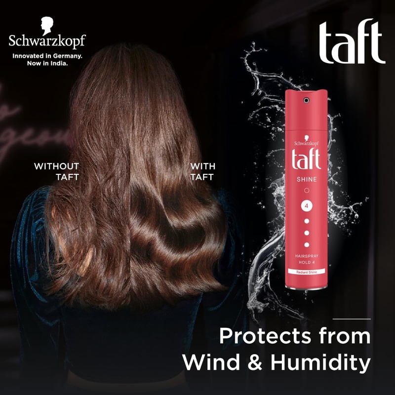 Schwarzkopf Taft Hair Shine 5 Hold Red