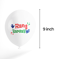 The Magic Balloons -Add a Splash of Color to Your Holi Celebrations with Rang Barsay Balloons - Pack of 30 Vibrant Balloons for Your Home, Office, or Shop Decor!