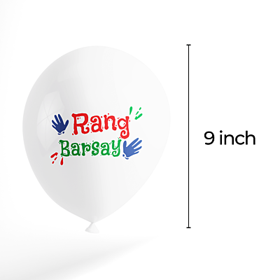 The Magic Balloons -Add a Splash of Color to Your Holi Celebrations with Rang Barsay Balloons - Pack of 30 Vibrant Balloons for Your Home, Office, or Shop Decor!