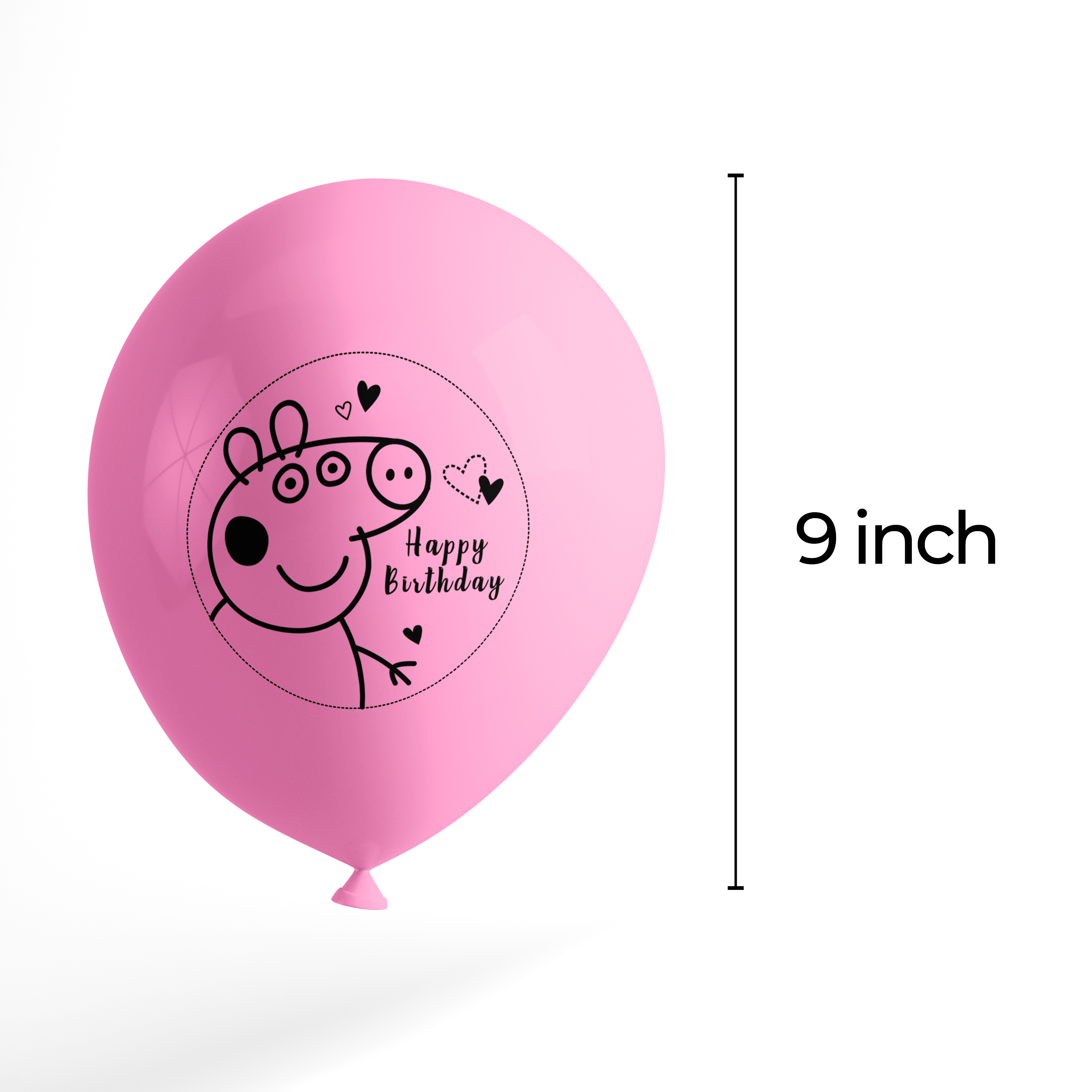The Magic Balloons Store- Peppa Pig Party Balloons- Pack of 30 pcs-181216
