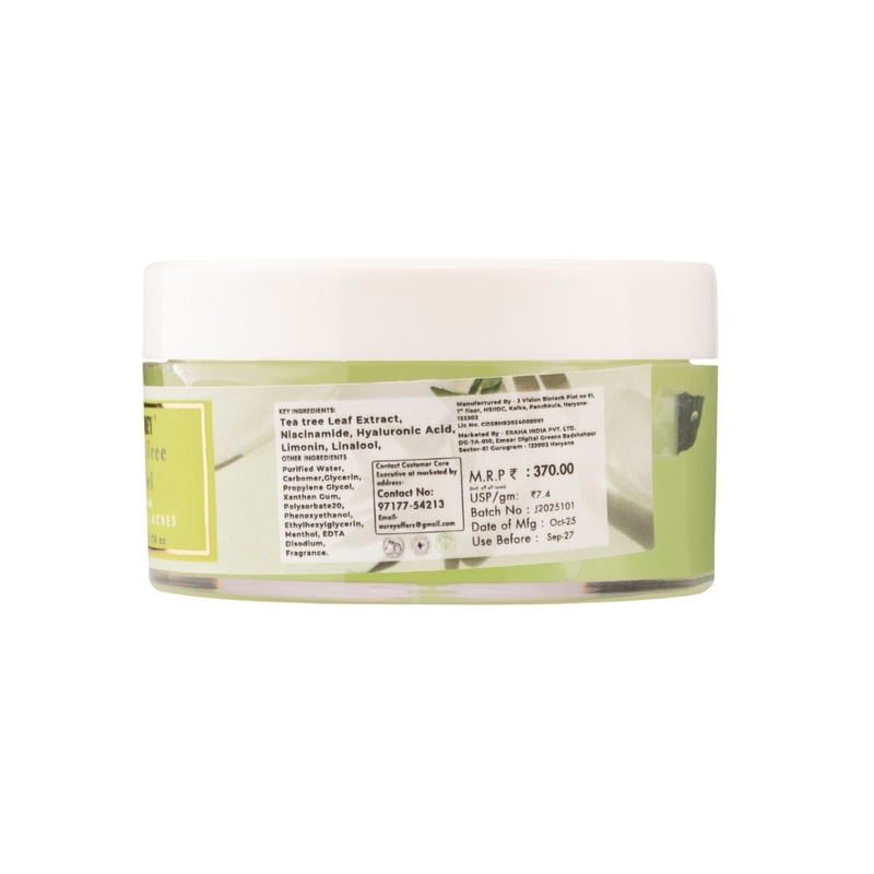 Aurey Tea Tree Gel with Tea Tree Leaf Extracts 50 gm