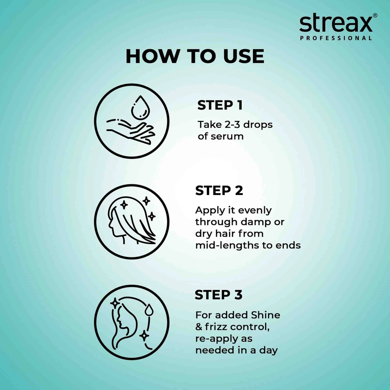 Streax Vitariche Gloss Hair Serum 50 ml