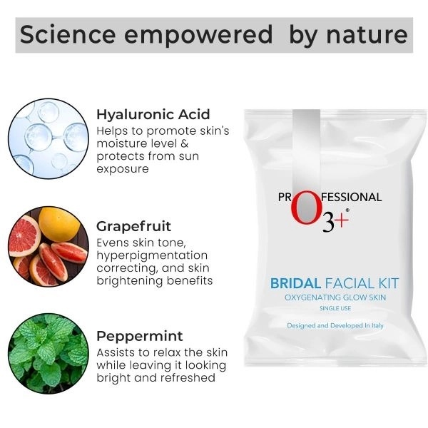 O3+ Bridal Facial Kit Oxygenerating