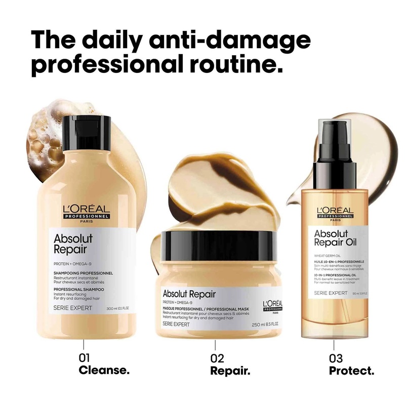 Loreal Absolute Repair Shampoo 300 ml