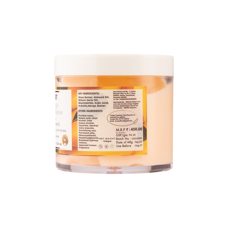 Aurey Mango Body Butter With Niacinamide 100 gm