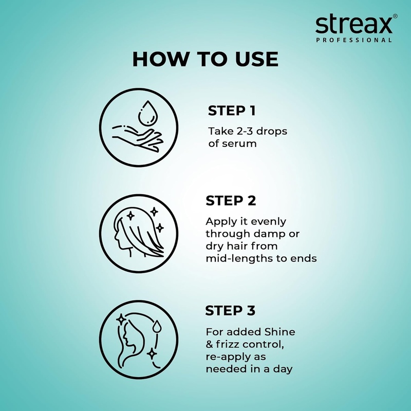 Streax Vitariche Gloss Hair Serum  115 ml