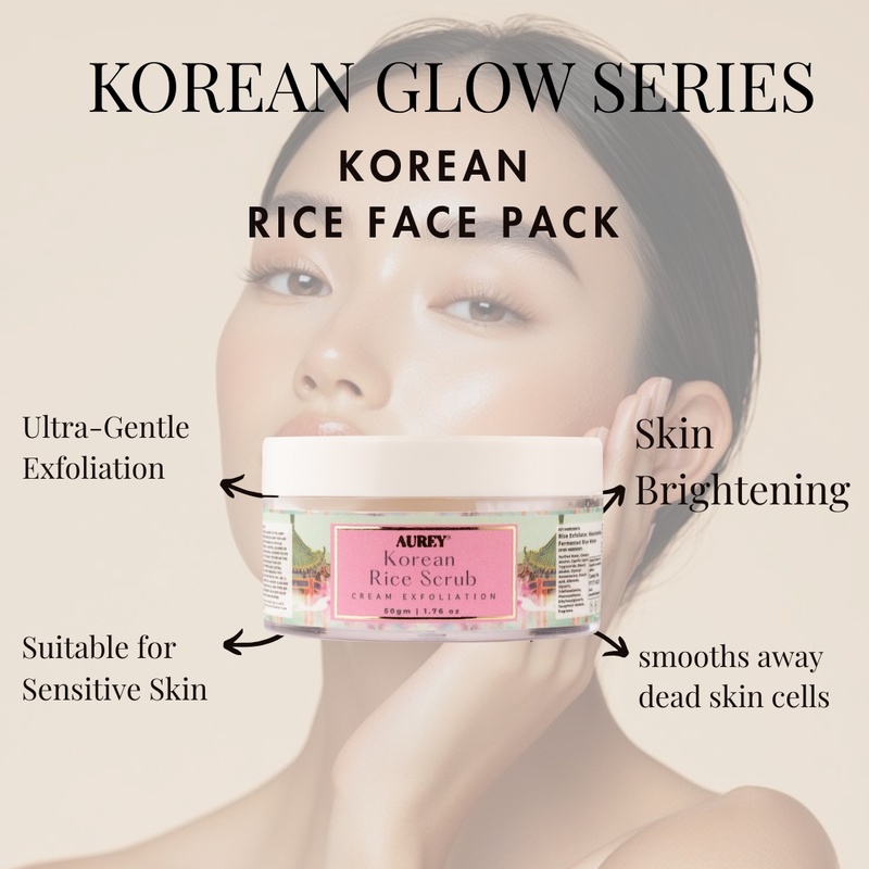 Aurey Korean Rice Scrub | 50 Gm
