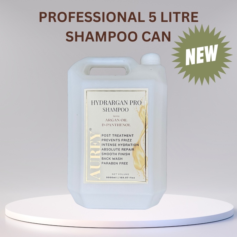 Aurey Hydrargan Pro Shampoo With Argan Oil & D-Panthenol  5000 ml