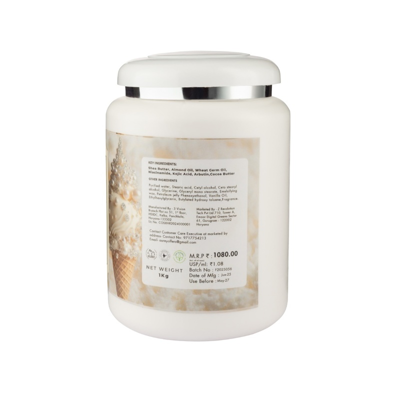 Aurey Vanilla Massage Butter With Niacinamide 1000 gm