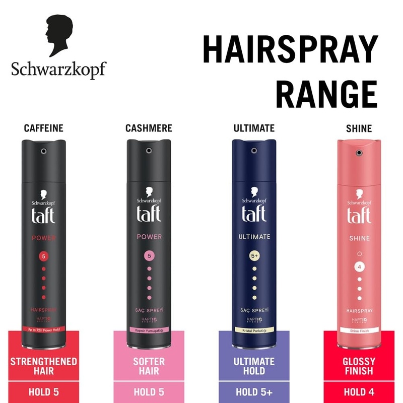 Schwarzkopf Taft Hair Power Hold 5 Black