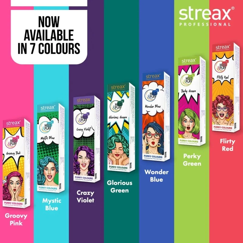 Streax Flirty Red