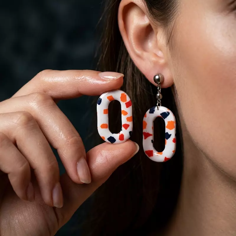 Fiesta Terrazzo Earrings