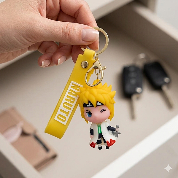 Namikaze Anime , Rubber Key Chain