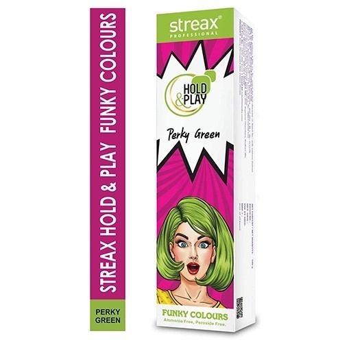 Streax Perky Green