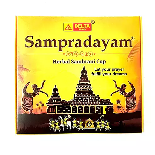 Delta SAMPRADAYAM Herbal Sambrani Cup 12N E-Flute