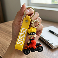 Nurto on Bike , Rubber Key Chain