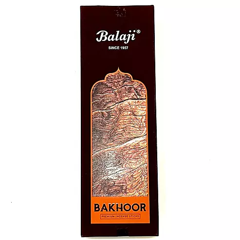 Balaji BAKHOOR Premium Incense Sticks 50g