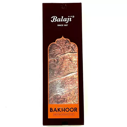 Balaji BAKHOOR Premium Incense Sticks 50g