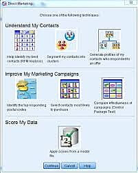 SPSS Direct Marketing (Module) (with 1 yr sub)