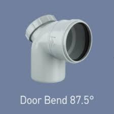 SKIPPER SWR PUSH FITTINGS D BEND 87.5 DEG 110MM