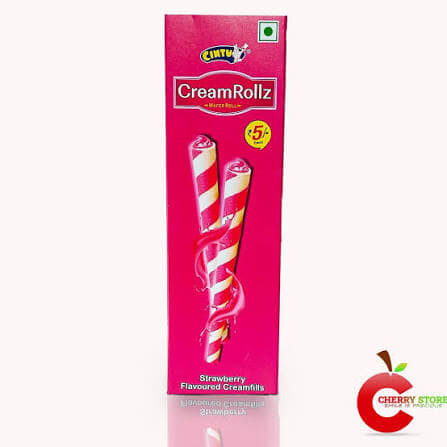 CINTU STRAWBERRY WAFER ROLL