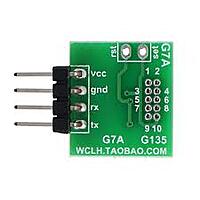 IDC 10pin 1.27mm - microUSB adapter for PMS7003 sensor - soldered pins