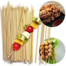 Bambo Wood Skewer BBQ Sticks