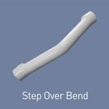 SKIPPER UPVC FITTINGS STEP OVER BEND (W/S) 25MM