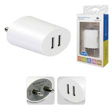 Zebronics MA522 2.1A Dual USB Adapter