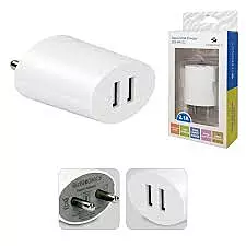 Zebronics MA522 2.1A Dual USB Adapter