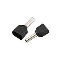 1.5 sq.mm Twin Insulated Ferrule (BLACK) Pack of 10