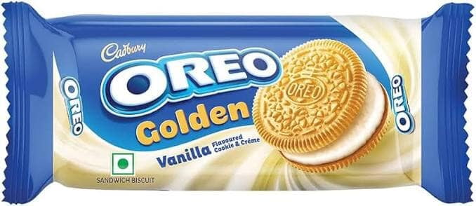 CADBARY OREO GOLDEN VANILLA BISCUITS 108.55g