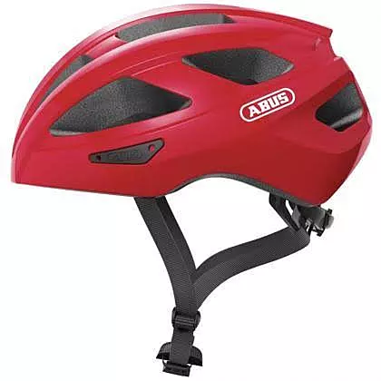 Abus Macator Road Cycling Helmet (BLAZE RED)