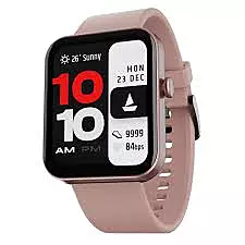 boAt Wave Stride Voice SmartWatch Cherry Blossom