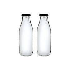 Milk Glass Bottle