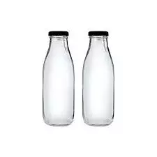Milk Glass Bottle