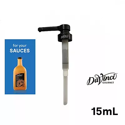 Da Vinci - Sauce Pump 15 ML (Black Color)