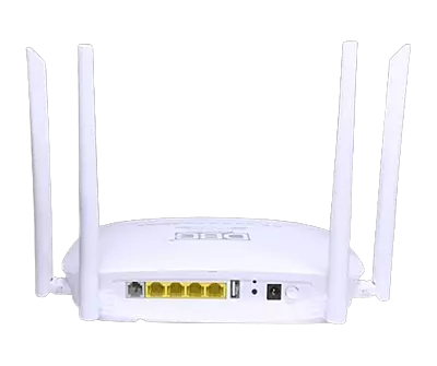 DBC XPON ONT WITHOUT VOICE WIFI 4 ANTTENA+4 LAN PORT HGU-400-4AC HIGH POWER