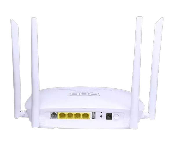 DBC XPON ONT WITHOUT VOICE WIFI 4 ANTTENA+4 LAN PORT HGU-400-4AC HIGH POWER