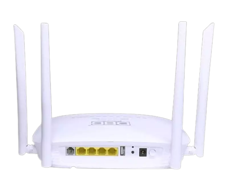 DBC XPON ONT WITHOUT VOICE WIFI 4 ANTTENA+4 LAN PORT HGU-400-4AC HIGH POWER
