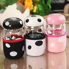 Mushroom Glass Bottle JBL56