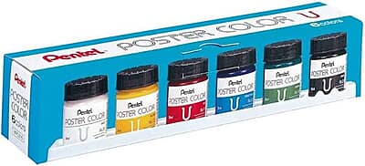 PENTEL POSTER COLOR 30ML WPU2-6 - 6SH