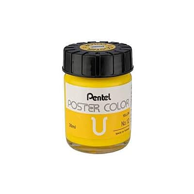 PENTEL POSTER COLOR WPU YELLOW T12