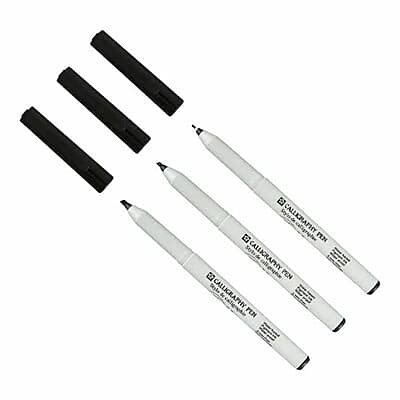 SAKURA CALLI BLACK 3 PCS SET