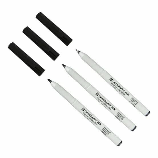 SAKURA CALLI BLACK 3 PCS SET SAKURA CALLI BLACK 3 PCS SET