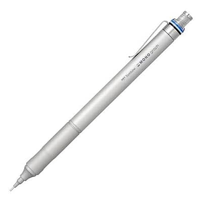 TOMBOW MONO GRAPH FINE MECH PENCIL 0.3 SILVER