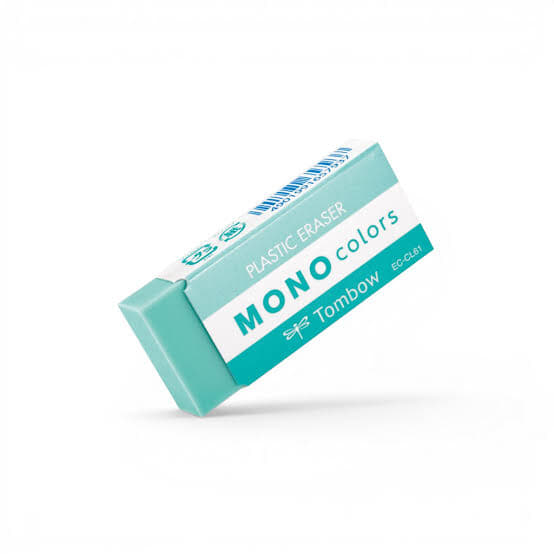 Tombow MONO Colors Eraser Pastel Green